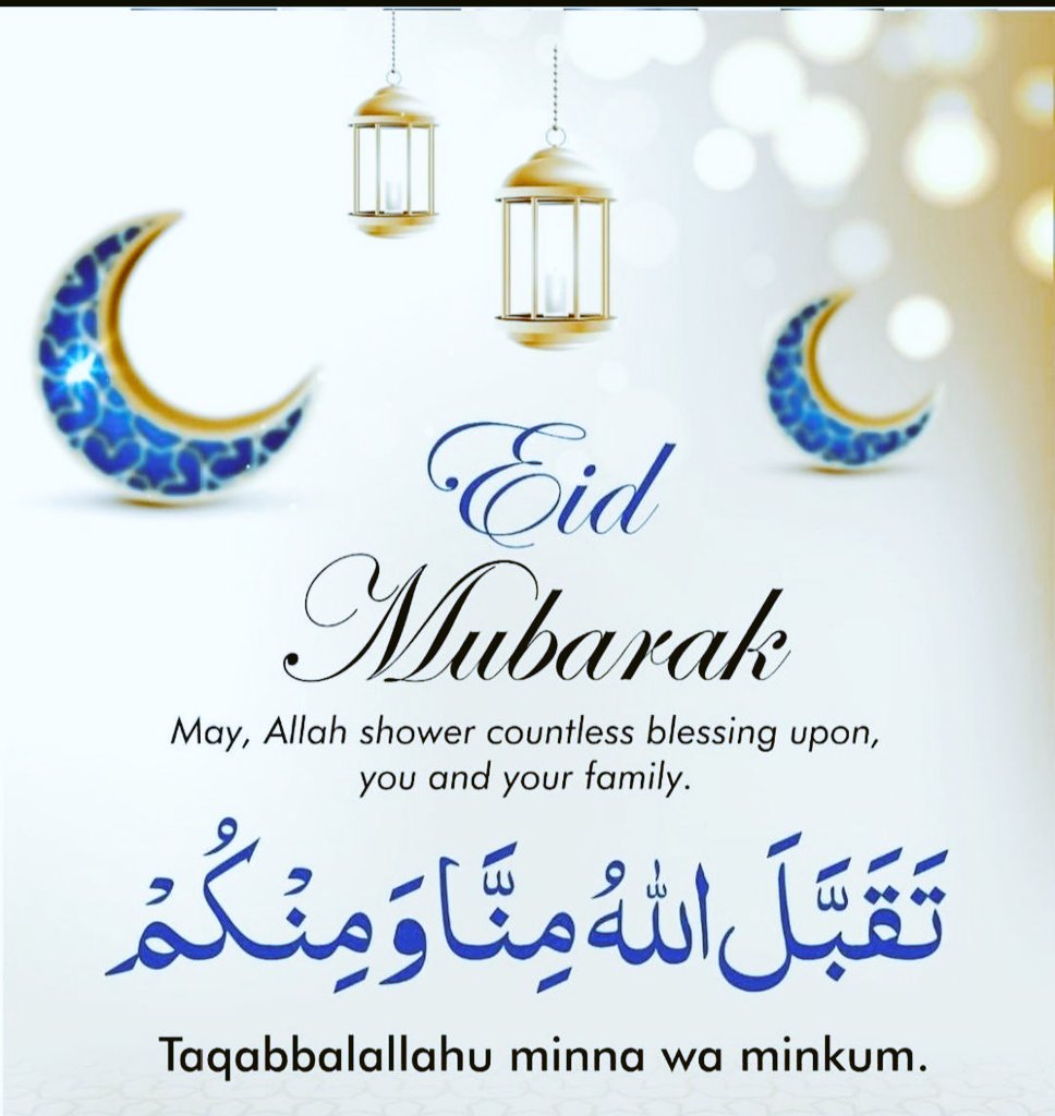 Wish you happy  happy eidul fitra. 🌙🌙🌙                                           
         ' Eid Mubarak '
you and your family Eid Mubarak.
 #EidUlFitrMubarak 
#Eid2023
