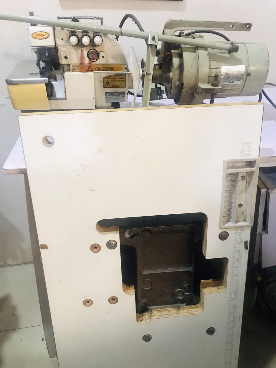 ossyclassics's tweet photo. For sale:

Slide 1 &amp; 2:
Brother Industrial Straight Sewing machine. 

Condition: Fairly Used 

Price : 148k

Slide 3 &amp; 4 :
Three-Thread Industrial Overlock/Weaving Machine

Condition: Fairly Used

Price : 166k

Location : Enugu https://t.co/keJhICrMJP