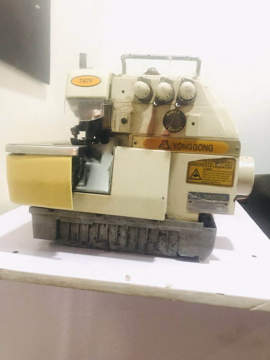 ossyclassics's tweet photo. For sale:

Slide 1 &amp; 2:
Brother Industrial Straight Sewing machine. 

Condition: Fairly Used 

Price : 148k

Slide 3 &amp; 4 :
Three-Thread Industrial Overlock/Weaving Machine

Condition: Fairly Used

Price : 166k

Location : Enugu https://t.co/keJhICrMJP