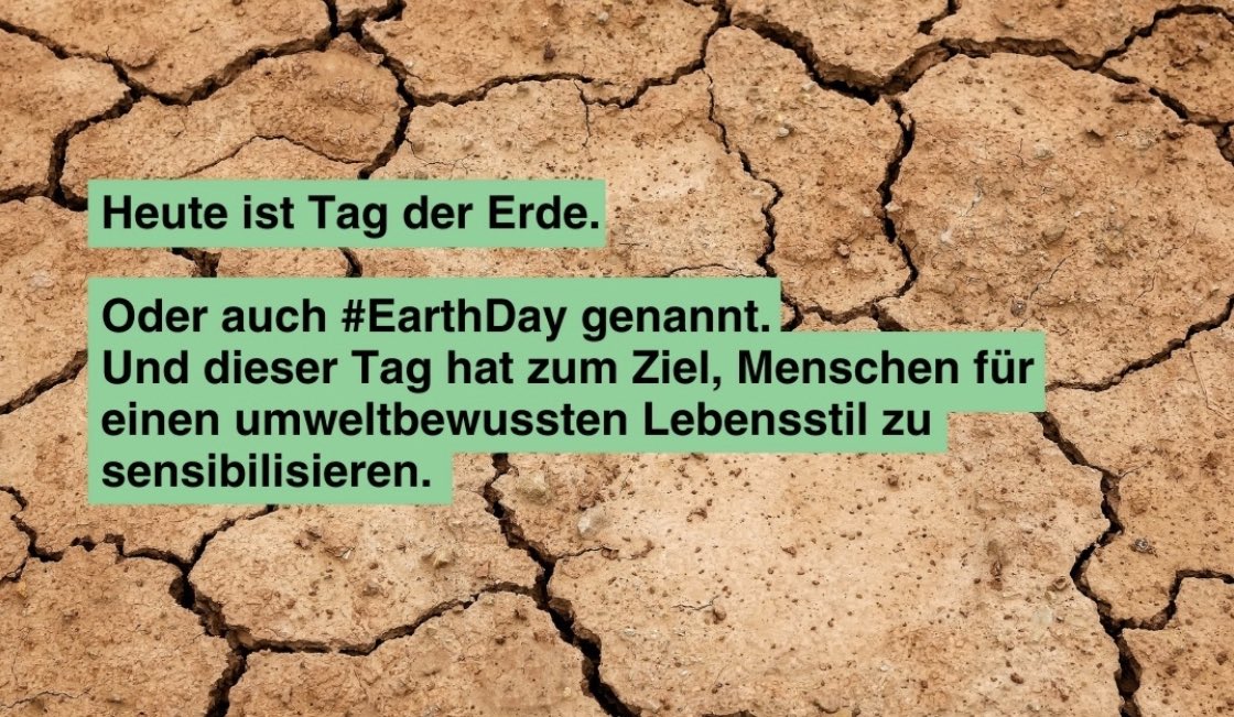 CaritasAustria's tweet image. Heute ist Tag der Erde 🌱 - auch #EarthDay genannt. 
Und dieser Tag hat zum Ziel, Menschen für einen umweltbewussten Lebensstil zu sensibilisieren. 

Österreich hat seine Ressourcen schon seit 6. April dieses Jahres aufgebraucht.  

#TagDerErde 🧵
