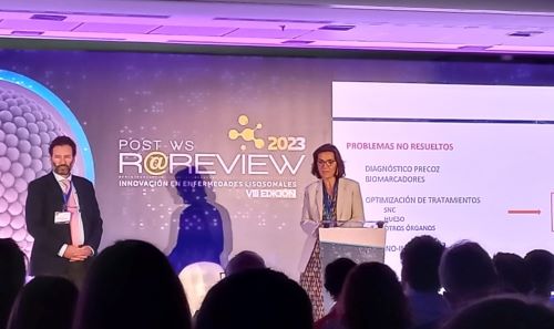 RarasReales's tweet photo. ¿Qué últimos avances en diagnóstico y seguimiento de las #MPS se presentaron este año en el WORLDSymposium sobre #EnfermedadesLisosomales?
Nos las explican en #RAREVIEW23 los Drs. Mireia del Toro y Antonio González-Meneses. https://t.co/a2cACLRIn7