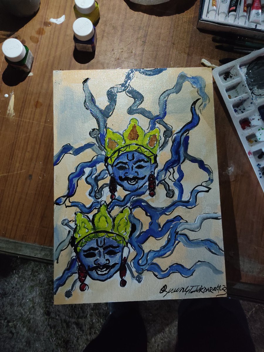 QueenGtalukdar2's tweet photo. Art is the way of Life... 
Live art.. 
#queengtalukdar https://t.co/RSJpXIZrHj