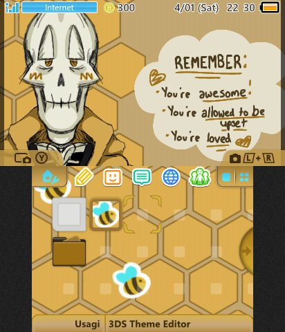 LyraWisp's tweet photo. I made a 3ds theme for anybody with a modded 3ds. Lemme know if you want the link to download it.
#SwapPapyrus #Papyrus #Underswap #Undertale #Undertalefanart #fanart #3ds #Modded3ds #Theme #3dstheme #modded #Art #Digitalart 
I will make you one for $15 https://t.co/vIeM9wex56