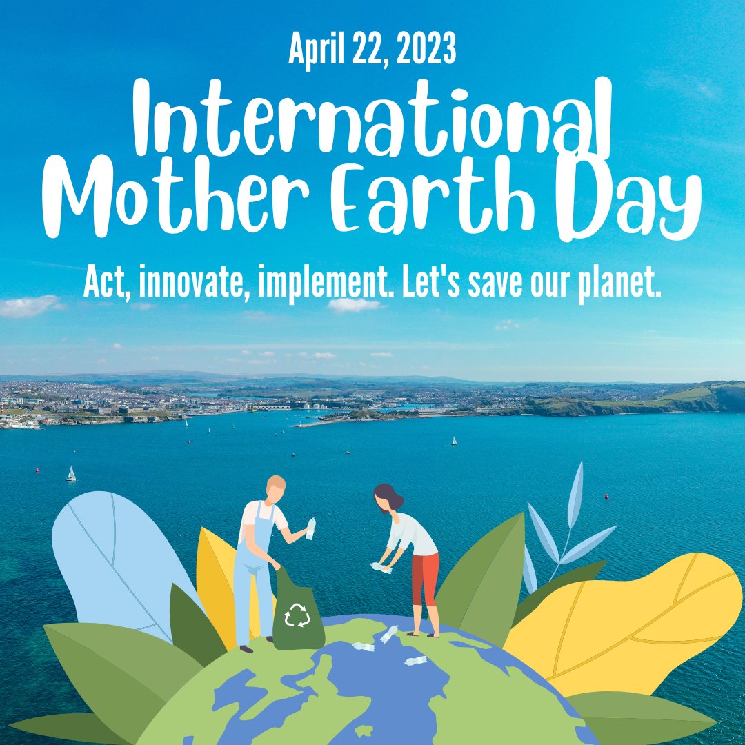 PlymSoundNMP's tweet image. Today is #EarthDay, invest in our planet. 🌍🌊🌳

Do your bit and join litter picks, plant trees, sign petitions and raise awareness of the issues our planet is facing. 

Further information can be found here 👇

ow.ly/Ir7I50NNTtE 

#Climatechange #canvadesignchallenge