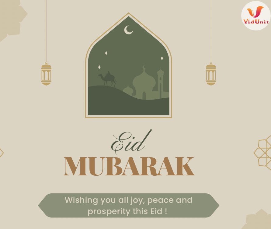 vidunit_media's tweet photo. Team VidUnit wishes you all Eid Mubarak 🌙✨ #EidAlFitr2023 #Eid2023 #EidMubarak2023 # https://t.co/jQgwKZ5eRf