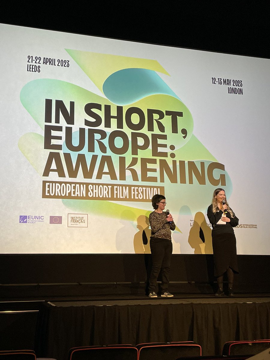 Huge congrats to all the filmmakers chosen for @EUNICLONDON’s #inshorteurope film fest. 

Continues today at @Everymancinema Leeds. 
Such an honour to welcome EU Ambassador @PedroSerranoEU & @EUdelegationUK to the launch last night.
