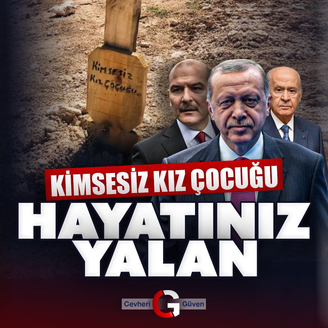 DEPREM VURGUNCULARINA İFŞA...
KİMSESİZ KIZ ÇOCUĞU İÇİN... 
youtu.be/IaKFUc_I5lU