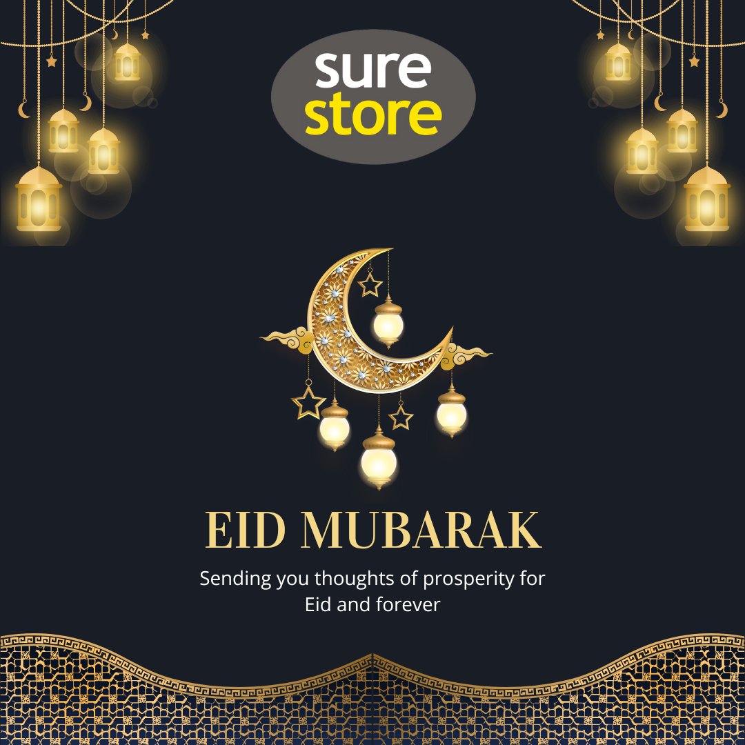 TraffordStorage's tweet photo. Eid Mubarak from the SureStore Team

#EidMubarak #Eid2023 #EidUlFitr #EidCelebrations #SureStore #selfstorage https://t.co/y0jVhoUCbQ
