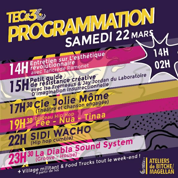 2ème journée de la teuf en commun aujourd’hui, organisé par <a href="/NantesenCommun/">Nantes en Commun•e•s</a> 🔥💜