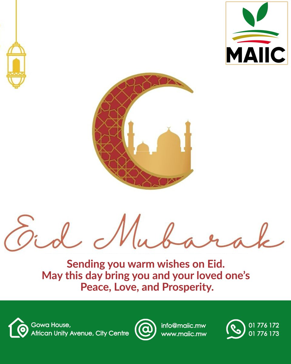 maiic307's tweet photo. Sending you warm wishes on Eid. May this day bring you and your loved one’s peace, love, and prosperity.
#eidmubarak
#DevelopwithMAIIC
#growwithmaiic
#buildwithmaiic
#developmentfinance https://t.co/SMypFgYInX