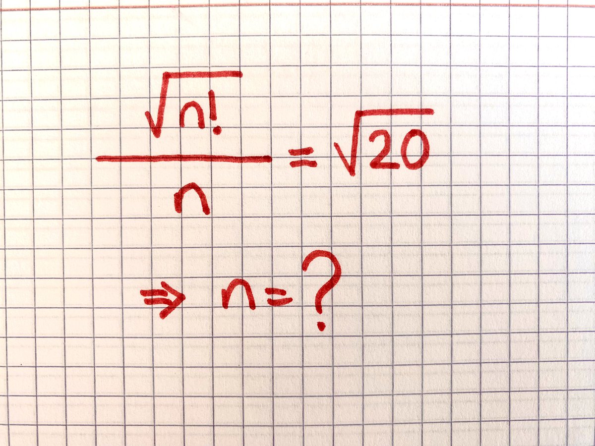 Question of the day 22.04.2023

Solution: youtu.be/4uj_WqmPzxo