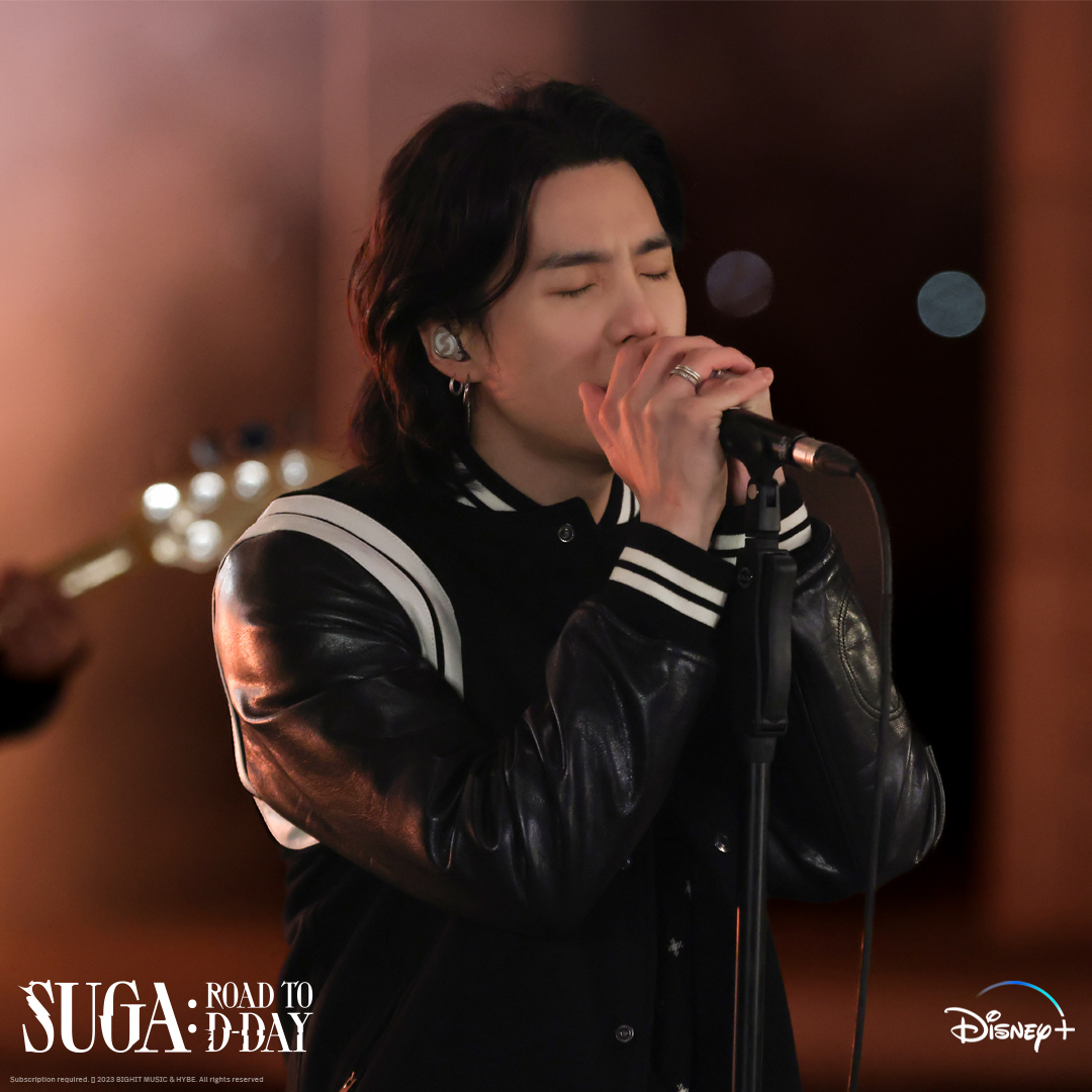 DisneyPlusSG's tweet photo. This is a SUGA/Min Yunki/AGUST D appreciation post 🥰 #SUGA: Road to D-DAY is now streaming on #DisneyPlusSG. https://t.co/mpevYIfNEl