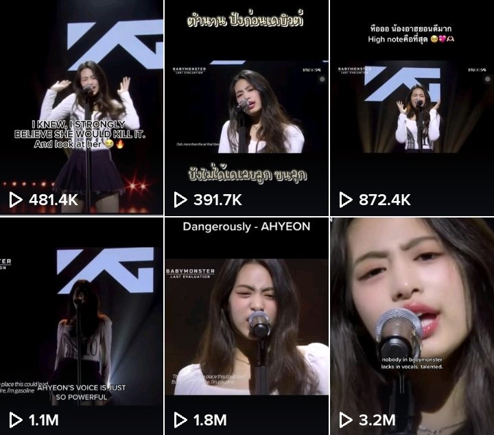forbabymonster's tweet photo. #AHYEON's going viral on TikTok her cover of Dangerously

#BABYMONSTER #베이비몬스터 @YGBABYMONSTER_ https://t.co/eQgoefTYhl
