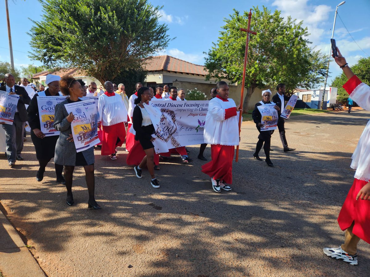 Mashobane61's tweet photo. The Hagar campaign of #ELCSA CD started with a public march, the Lutheran Church affirming its unambiguous stance against GBVF. @SonkeTogether @MenEngageAfrica @wwso_sa @SBSGender @unwomenSA https://t.co/OE92stNlfb