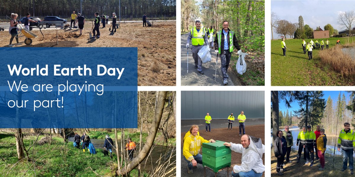 Chez Kingspan, nous souhaitons faire la 
différence. Un grand merci à tous nos collègues qui ont planté des arbres, semé des fleurs, ramassé des déchets afin d’embellir notre environnement de travail. #WorldEarthDay #planetpassionate #teamwork #engagement

bit.ly/3l0e5kq
