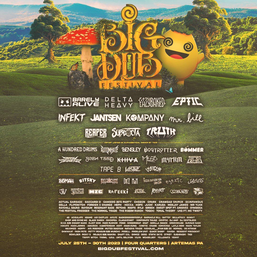 Stoked to be playing <a href="/BigDubFestival/">Big Dub Festival</a>  this year. Will be dropping tracks and remixes leading up to my set!