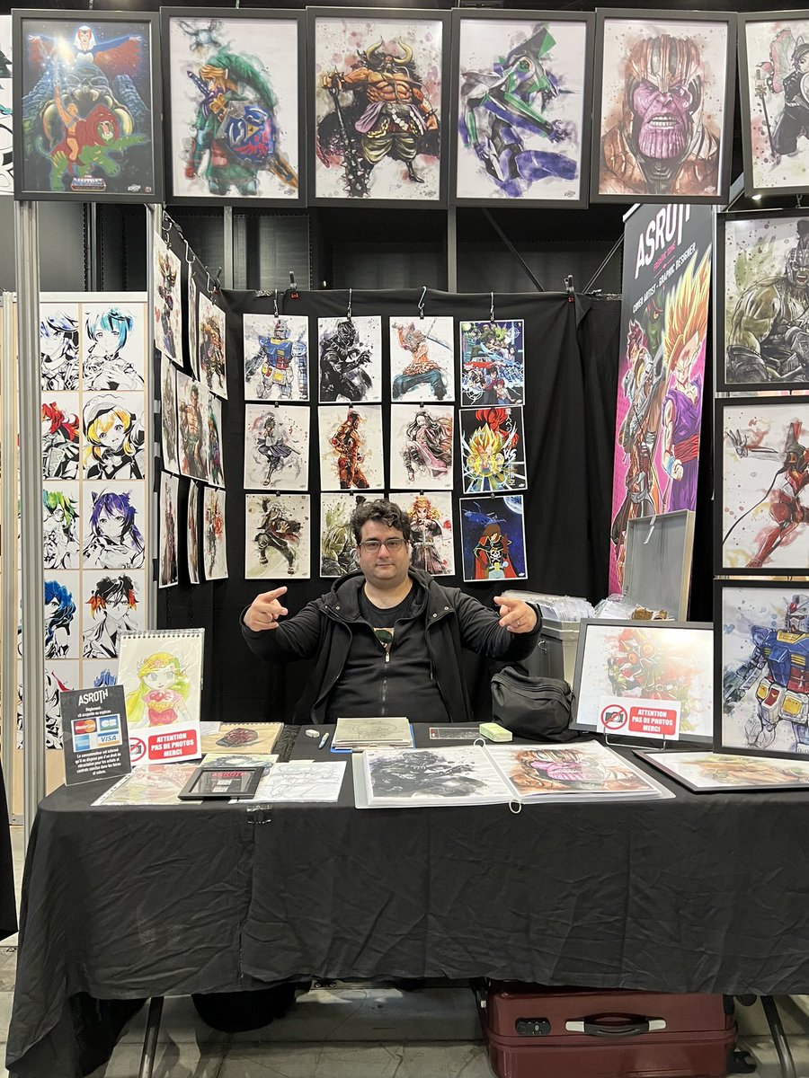 C’est parti pour la troyes japan pop show. #fanart #ArtistOnTwitter