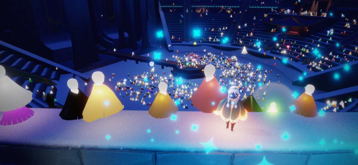 Estanho7's tweet photo. 👏👏👏👏 #gamedev #thatskyconcert #thatskystory #SeasonofAURORA  
Original: RetraceMemoire https://t.co/eXsfPodY3P