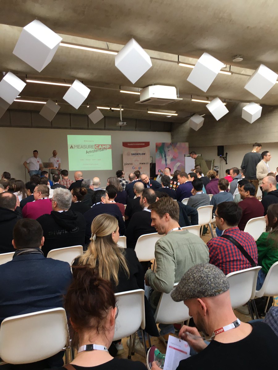 It’s Measurecamp Amsterdam day! <a href="/MeasurecampNL/">MeasurecampNL</a> #measurecamp