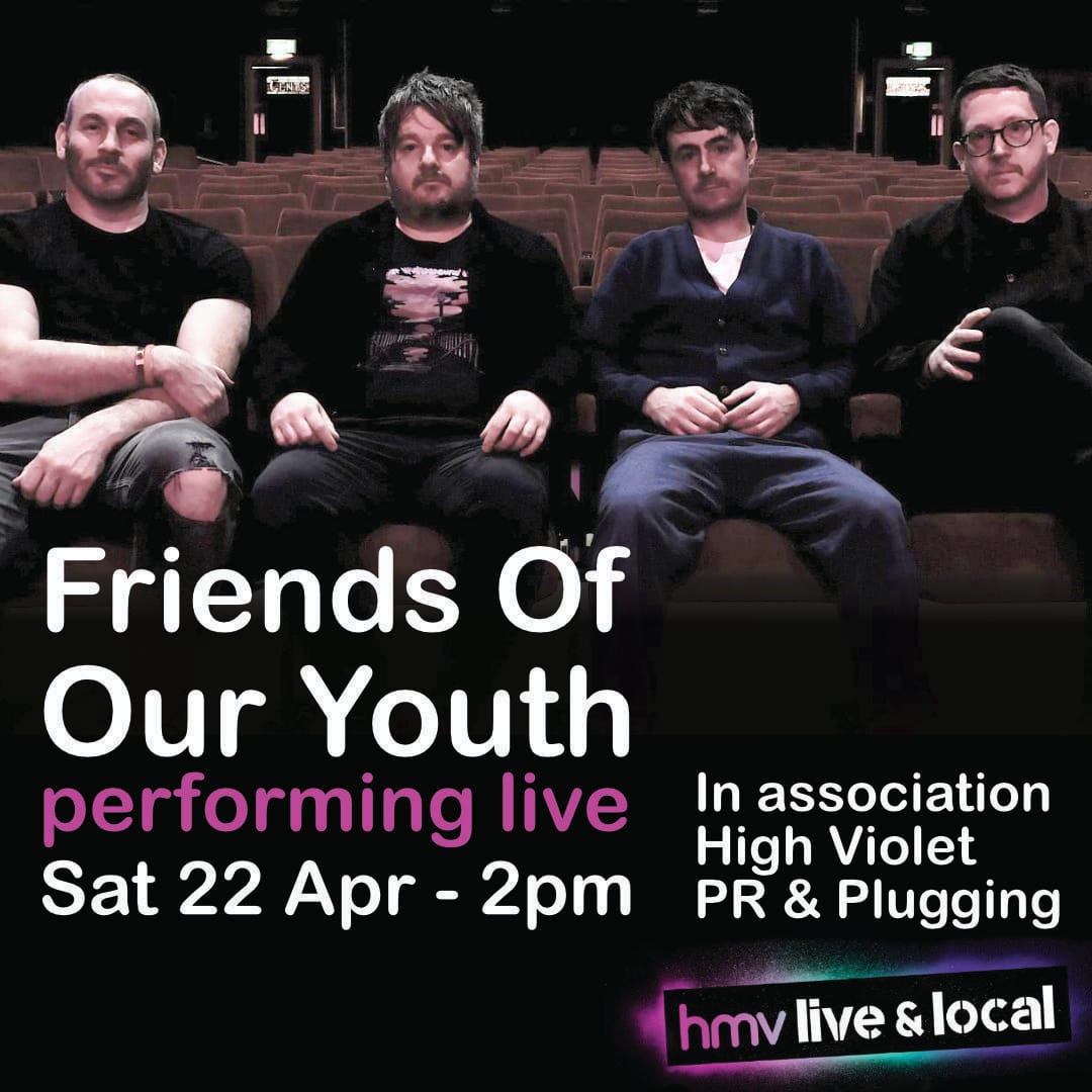 hmvManchester's tweet photo. In association with High Violet PR & Plugging @Fooy_mcr are performing live TODAY Saturday 22nd April at 2pm. Entry is free.
#hmvlive #liveandlocal #hmvliveandlocal #hmv #hmvmanchester #liveevent #livemusic #manchesterarndale #manchester https://t.co/IGGApinVoH