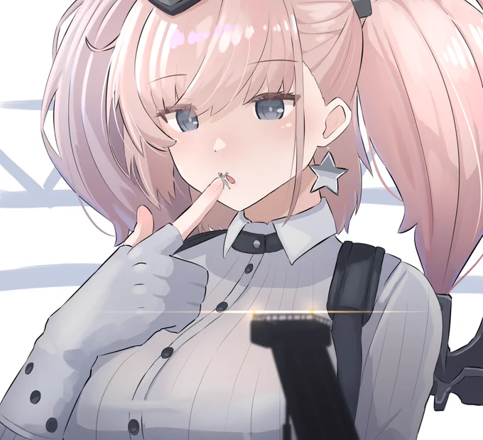 アトランタ「.....いつもありがと」#アトランタ#巨大娘 