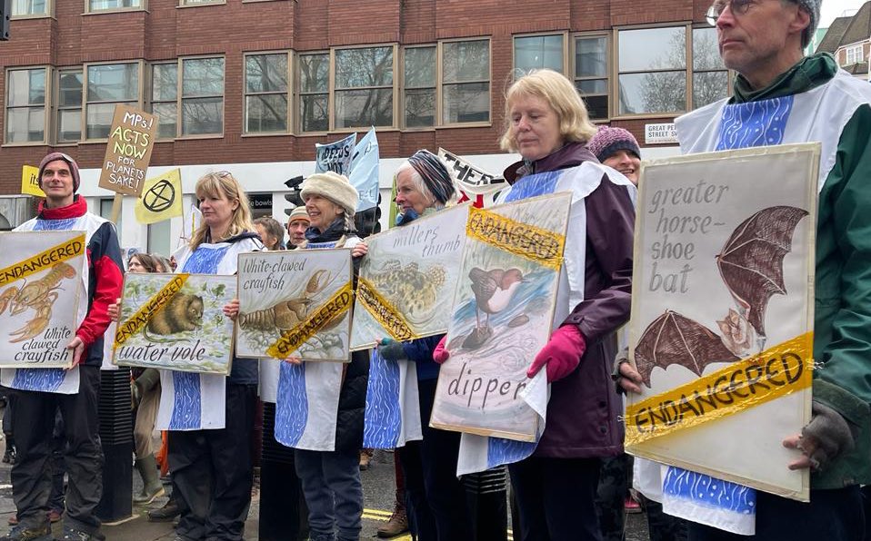 SaveTheWye's tweet photo. This #EarthDay we’ll be marching for biodiversity @TheBigOne.

Join us to celebrate our magnificent river.

#SavetheWye from the environmental destruction it, and all life that depends on it, is facing.

@XRebellionUK @XRMarches @MidlandsXR 
#UniteToSurvive https://t.co/DhPjzoE1DM