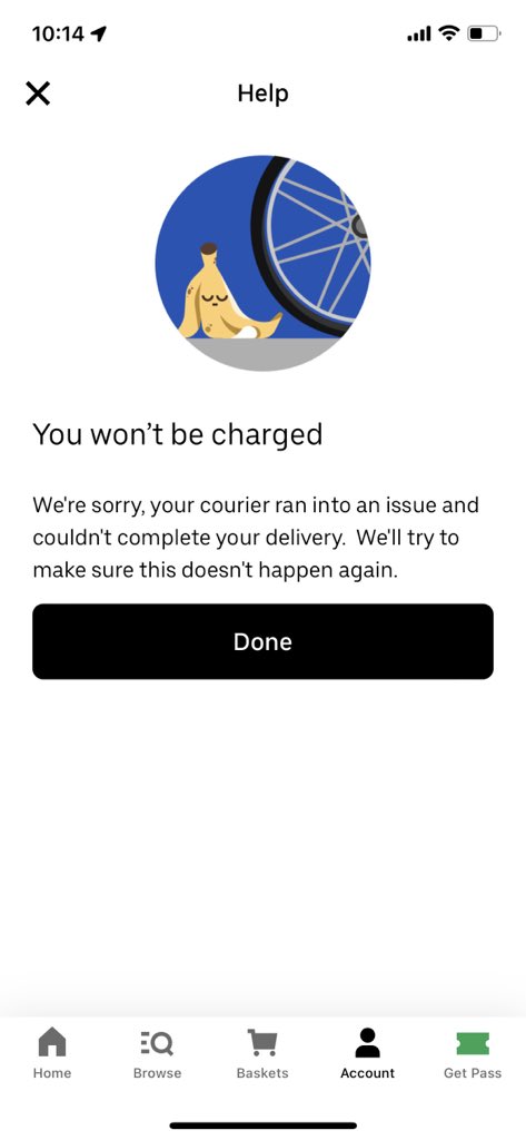 Biisa_xo's tweet photo. @UberEats I had placed an order my food wasn’t delivered and you told me my money was on hold and it will be charged back to my account in 3-7 days . It’s past that I haven’t received my money https://t.co/hwlFVL2Yji