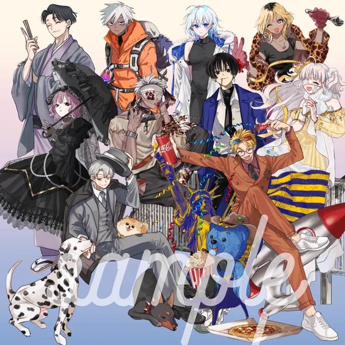 SKIMAはじめました!立ち絵などお気軽にどうぞナント、イマナラ、スコシダケ、ヤスイ#SKIMA #コミッション  
