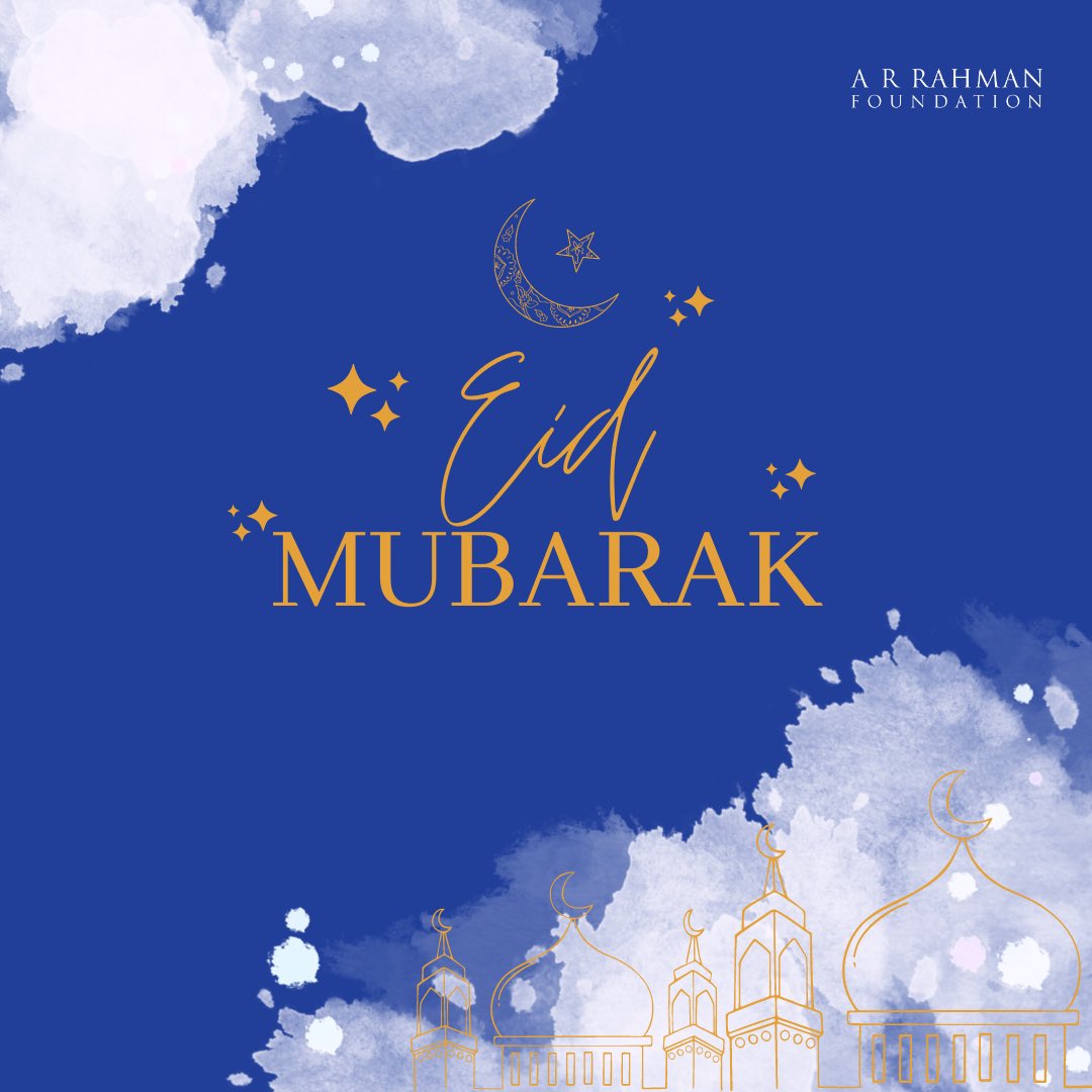 ARR_Foundation's tweet photo. Eid Mubarak to all celebrating. https://t.co/L2PF9630cF