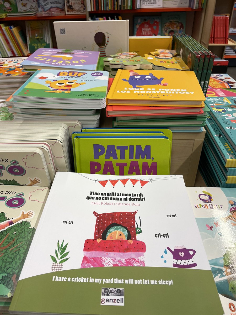 ganzellcat's tweet image. El dia de #SantJordi23 de 18 a 19 signaran a la parada de @lacaponatgn (Davant de les Teresianes/ Rambla Nova #Tarragona):
📚Tinc un grill al meu jardí que no em deixa ni dormir! 
@JuditRobert i @RomClariana 
📚 Senyor Boada
@enric_gj, @davidoliete i #BoadaPregoner.