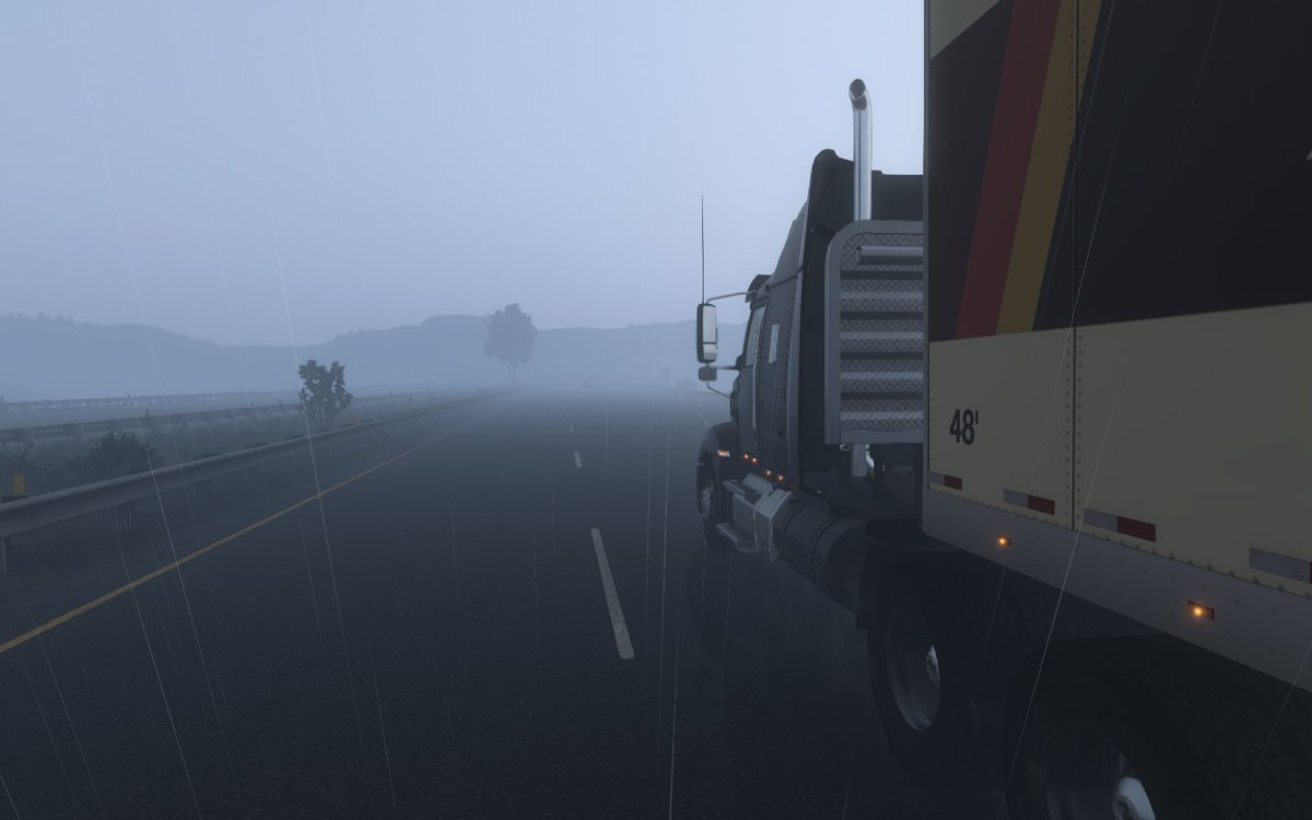 OldTanker76's tweet photo. On my way to Cody, Wyoming. "Lovely weather" almost whole way. Little stop to refill and up we go to destination. https://t.co/WtzMeoevXn