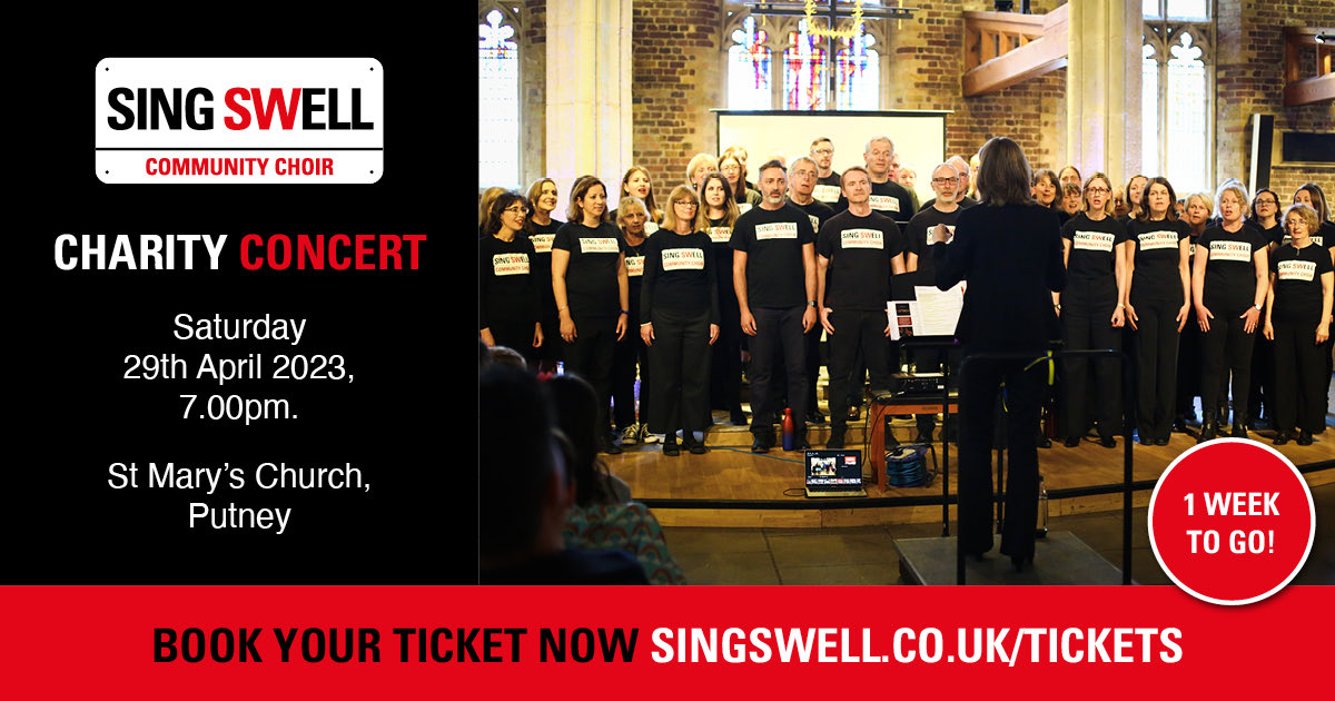 “One good thing about music is that when it hits you, you feel no pain.” – Bob Marley

<a href="/regenerateRISE/">Regenerate:RISE</a> and <a href="/Stem4org/">stem4</a>

Book your tickets now: SingSWell.co.uk/tickets 

#community #teambass #livemusic #putney #teamalto #WimbledonNewsie #teamsoprano #choirsinging #teamtenor