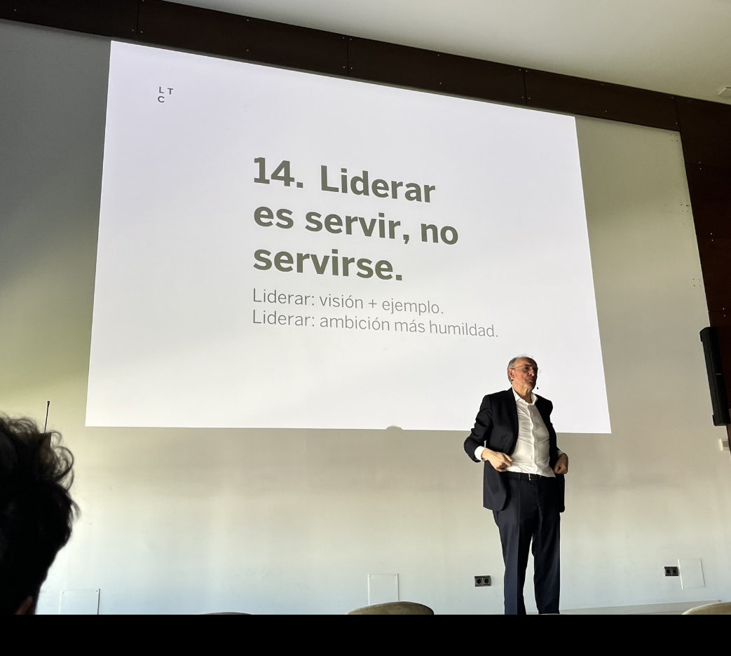 alki_f's tweet photo. Liderar es servir, no servirse. ⁦⁦⁦⁦@XavierMarcet⁩
Liderar=Visión+Ejemplo 
⬆️ Humildad 
⬆️ Generosidad 
⬆️ Coherencia 
⬆️ Compromiso https://t.co/rwwnsdx1qs