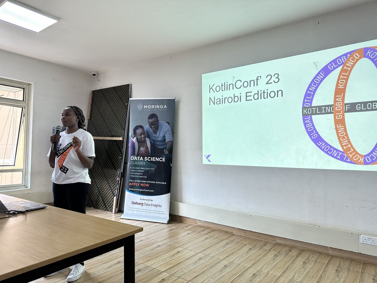 wangerekaharun's tweet image. @AnnieKobia Starting with the intro session on the #KotlinConfGlobal Nairobi session by @kotlinkenya @254androiddevs  happening at @moringaschool