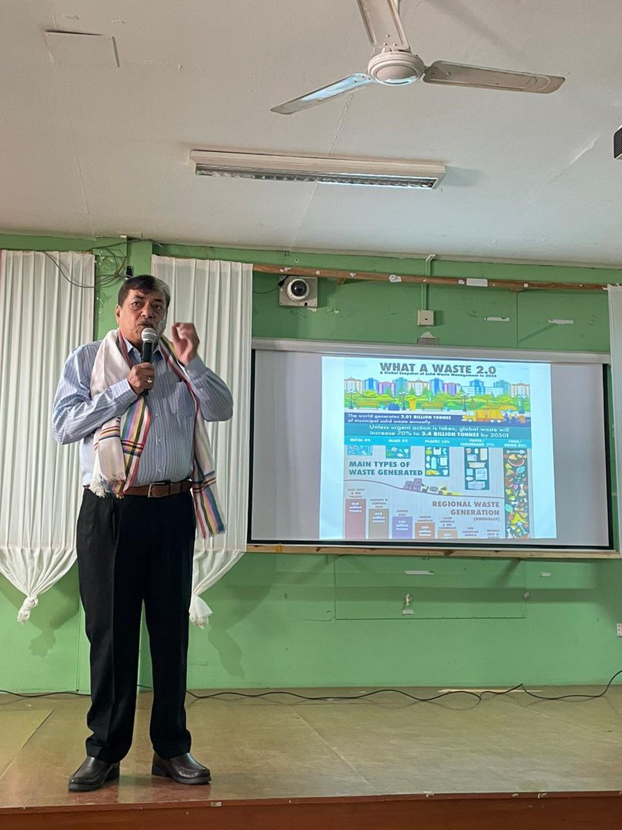 SHoDHBharat's tweet photo. #SHoDHNE (SHoDH in North East) a new initiative by @SHoDHBharat : 
@SChintalach  @shashankT_26 

#SHoDHManipur &amp; #NITManipur organised a seminar on “Importance of research for efficient electronic waste management strategies” 
with resource person shri. Partha Dasgupta
#EarthDay https://t.co/ItrBLPSVpu