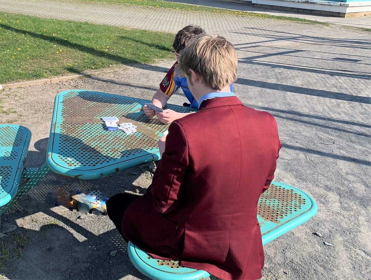 YouthActionNI's tweet photo. This week, Yr 12 young men from @StPExaminations explored #LifeMaps to help with their exam preparation. They participated in team activities, discussed key issues through Masculinity Matters & learned a card trick #YoungMenTalking @OURGenCYP1 @SEUPB @abcb_council @st_keady https://t.co/qIsRHw1wIb