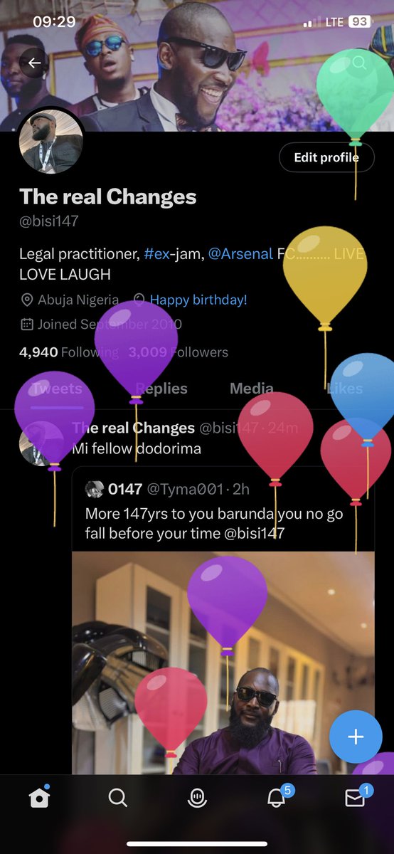 The real Changes tweet media