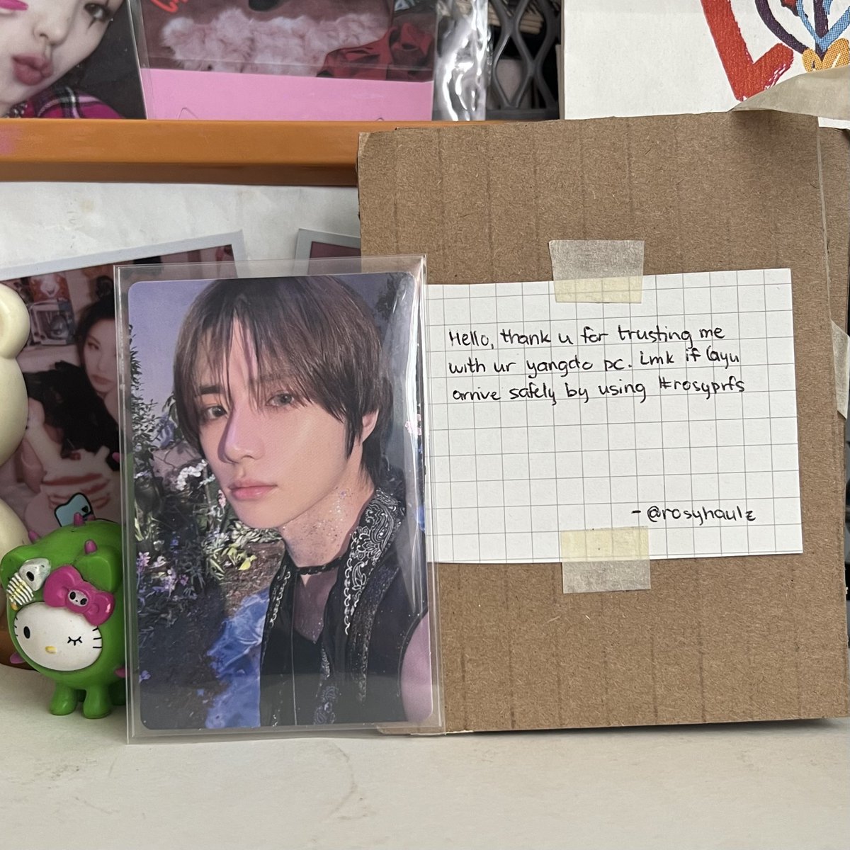 pftaeh's tweet photo. π§Έπ : #rosyprfs #louxmails
hi po !! beom arrived na po ^^ this pc is so pretty π©π«Ά thank you so much po for ur effort for bringing him home and for packing it vv safely <3
tysm @rosyhaulz π https://t.co/Of23D1fYxD