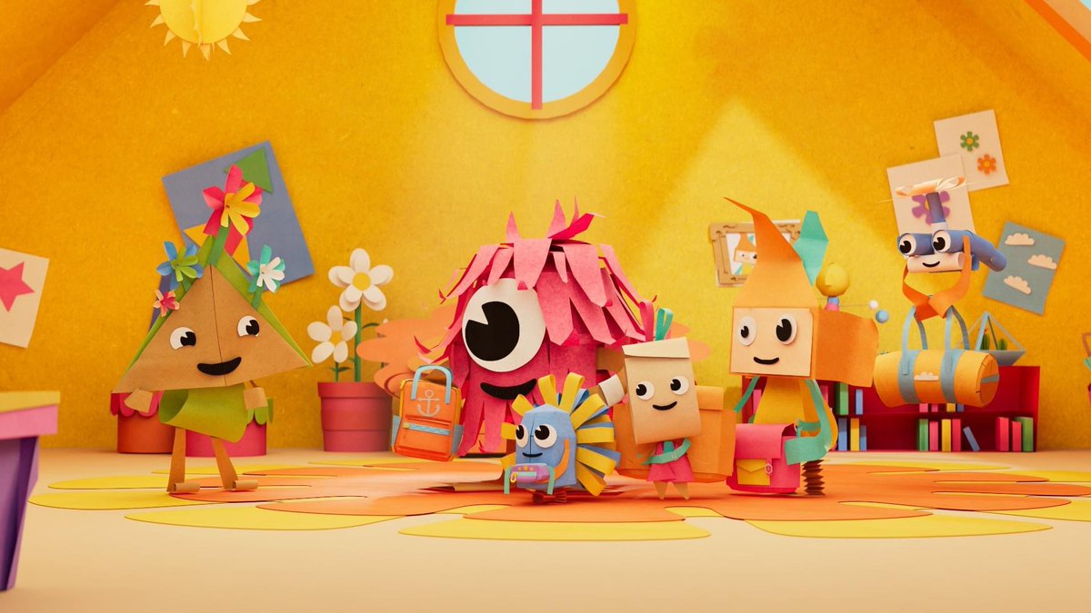 poppapercity's tweet photo. We hope you loved today’s episode of Pop Paper City? Don’t forget there’s another episode tomorrow at 9am on @milkshake_tv5. Find out how Phoebe keeps her friends entertained on a rainy day ☔️🌈💖
#poppapercity #milkshaketv #childrenstv #kidstv #animatedseries #kidscrafts https://t.co/64Lc3Y0v6B