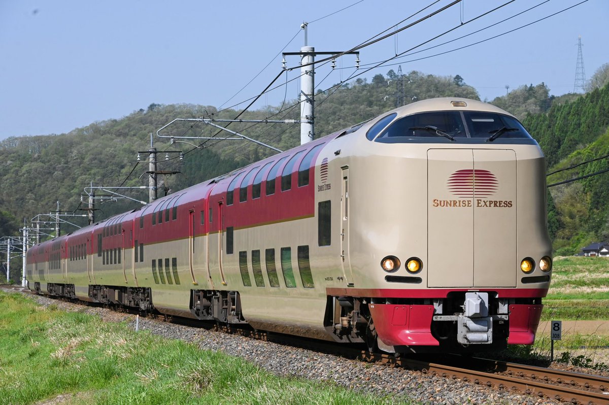 root7 on Twitter: "2023/04/22 8411M (07:04) WEST EXPRESS 銀河 山陰コース 下り