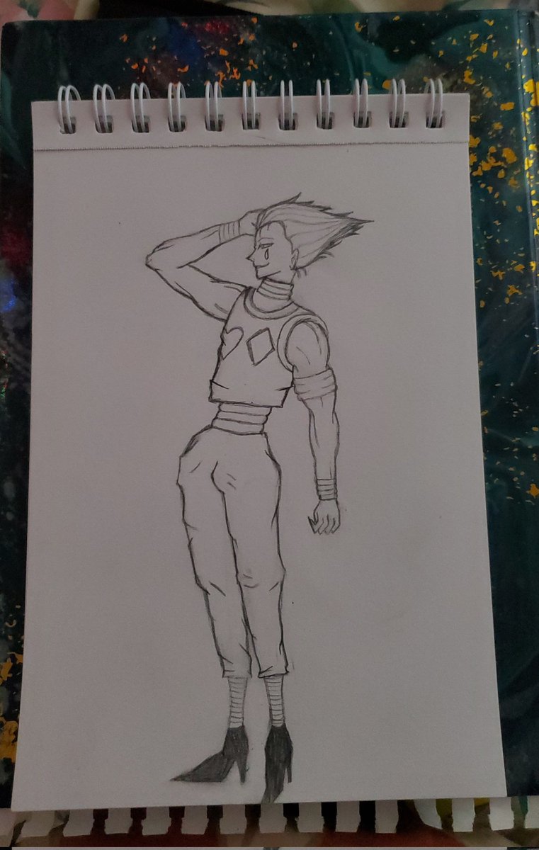 Synconfus's tweet photo. Late night Hiso sketch~♡
#hisoka #hiso #hunterxhunter #hxh #hunterxhunterfanart #drawing #latenightsketch #art #Artists https://t.co/8OP6M27S2n