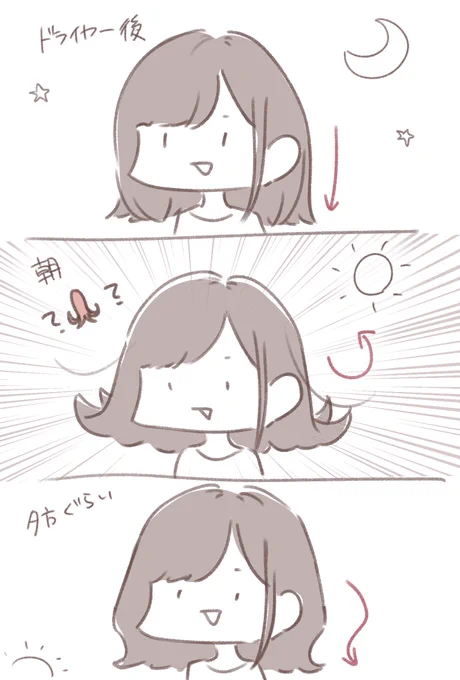 最近髪切ったんだけどこれシャンプーが髪に合ってないんか??
夕方ぐらいが一番いい感じ 