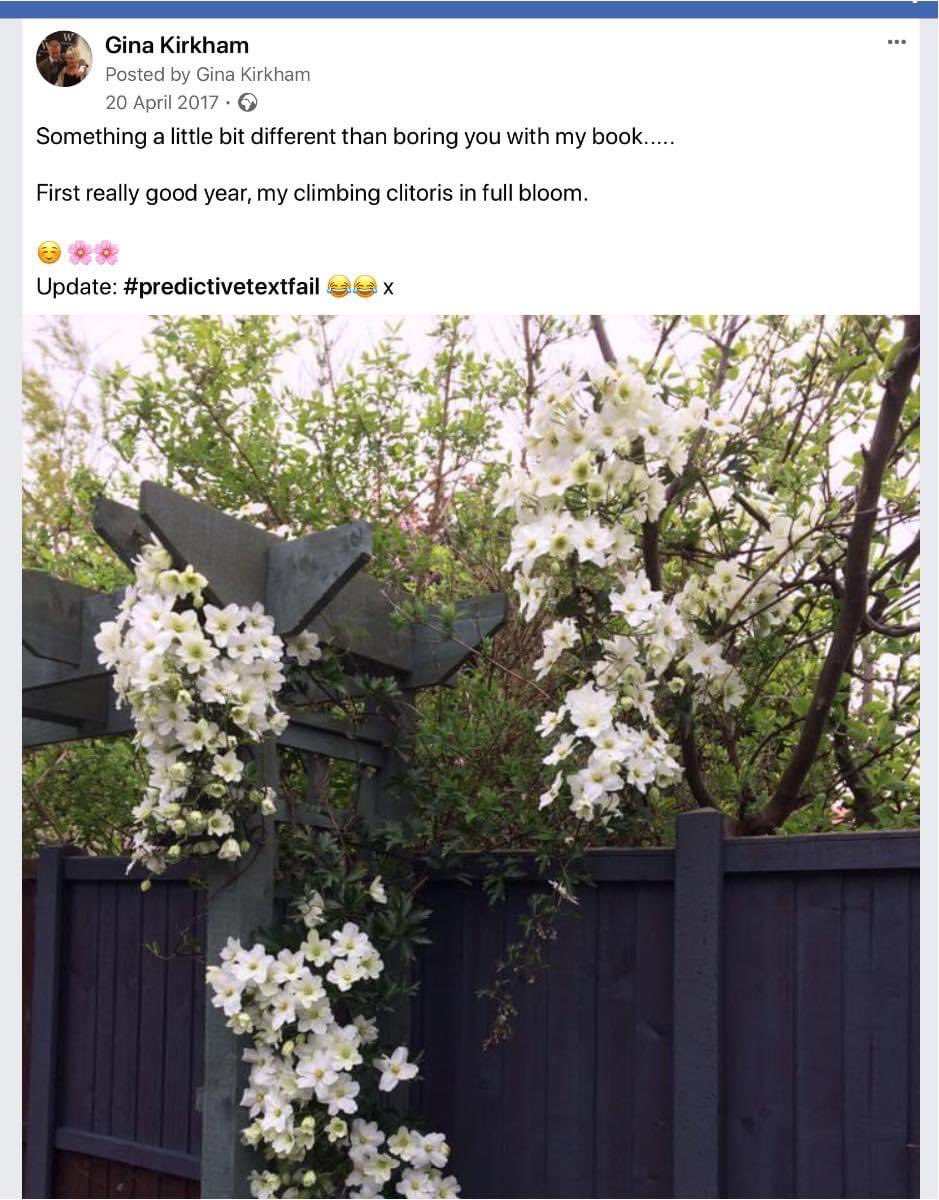 GinaGeeJay's tweet image. I’ve had some predictive text fails over the years, I’m a legend for them but this one still takes the biscuit! 😂

#predictivetextfail #SaturdayMorning #gardeningtips