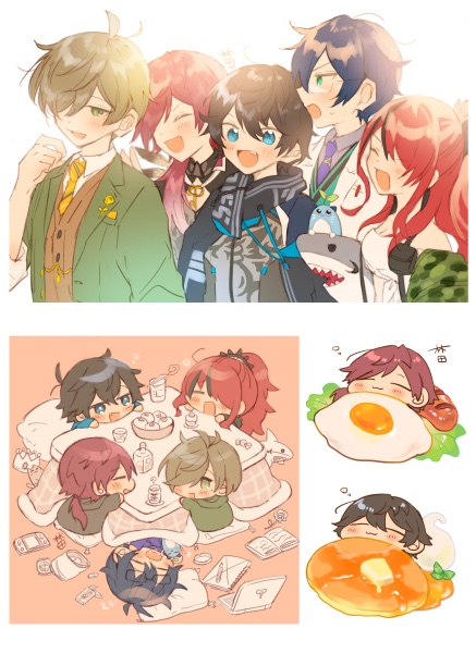 『いまからここからぼくから』
にじさんじ非公式フルカラーイラスト本です。エデ組とろふまお多めです。ツイッターに投稿したイラストの再掲(2022年までのもの)+イラスト本用描きおろし2点です。
2023年5/5発刊
A5/30ページ
委託通販のみですのでご了承ください、宜しくお願いします!
サンプル① 