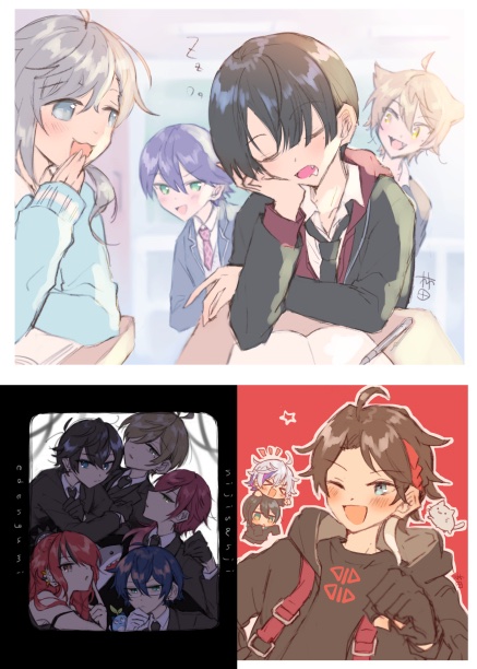 『いまからここからぼくから』
にじさんじ非公式フルカラーイラスト本です。エデ組とろふまお多めです。ツイッターに投稿したイラストの再掲(2022年までのもの)+イラスト本用描きおろし2点です。
2023年5/5発刊
A5/30ページ
委託通販のみですのでご了承ください、宜しくお願いします!
サンプル① 