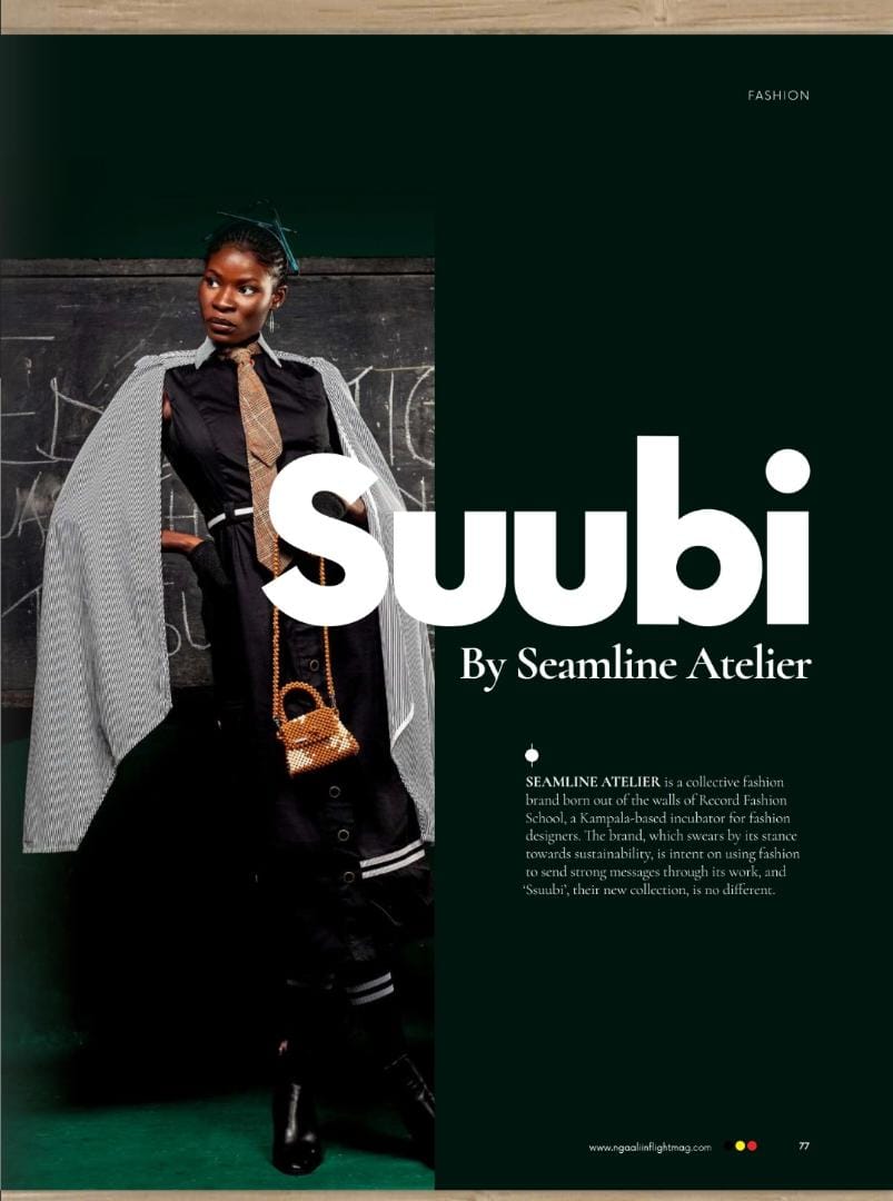 SeamlineA's tweet photo. We are honoured to have our collection "SSUUBI" in @ngaaliinflightmagazine the April_June edition.  

Grab a free copy aboard your @ugandairlines fight or find a digital edition here 👉 https://t.co/LHstfokAlm

Collection available here for sale 👇 https://t.co/PbDymHjC2q https://t.co/TDw8qq1mXs