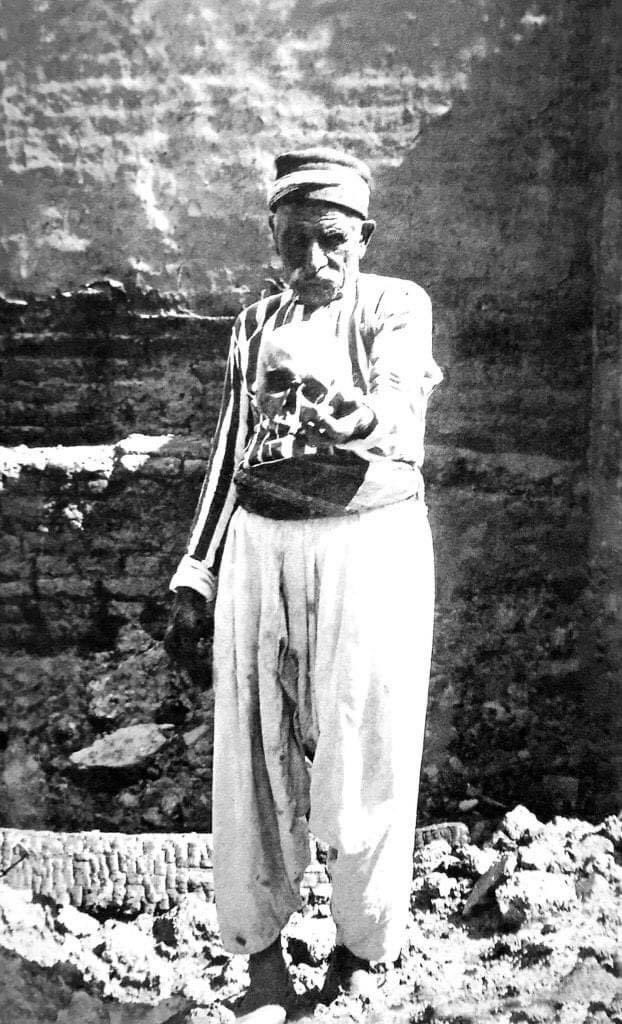 An Armenian peasant, the only survivor from his family, holding the skull of his son | Adana

(Photo: Armenian Genocide Museum-Institute, Yerevan, Armenia)