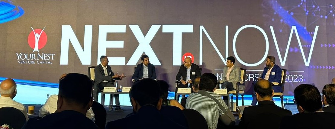 YourNestVC's tweet photo. A diverse yet complementary set of perspectives from #startp #investors and LPs across institutions, family offices and individuals by Amrit Singh @MaxLifeIns, @RAwtaney, Amit Mehta from LNB, Krupa Shankar NIIF, moderated by @Girishivani . #InvestorsDay2023 https://t.co/9vXDl49Jqi