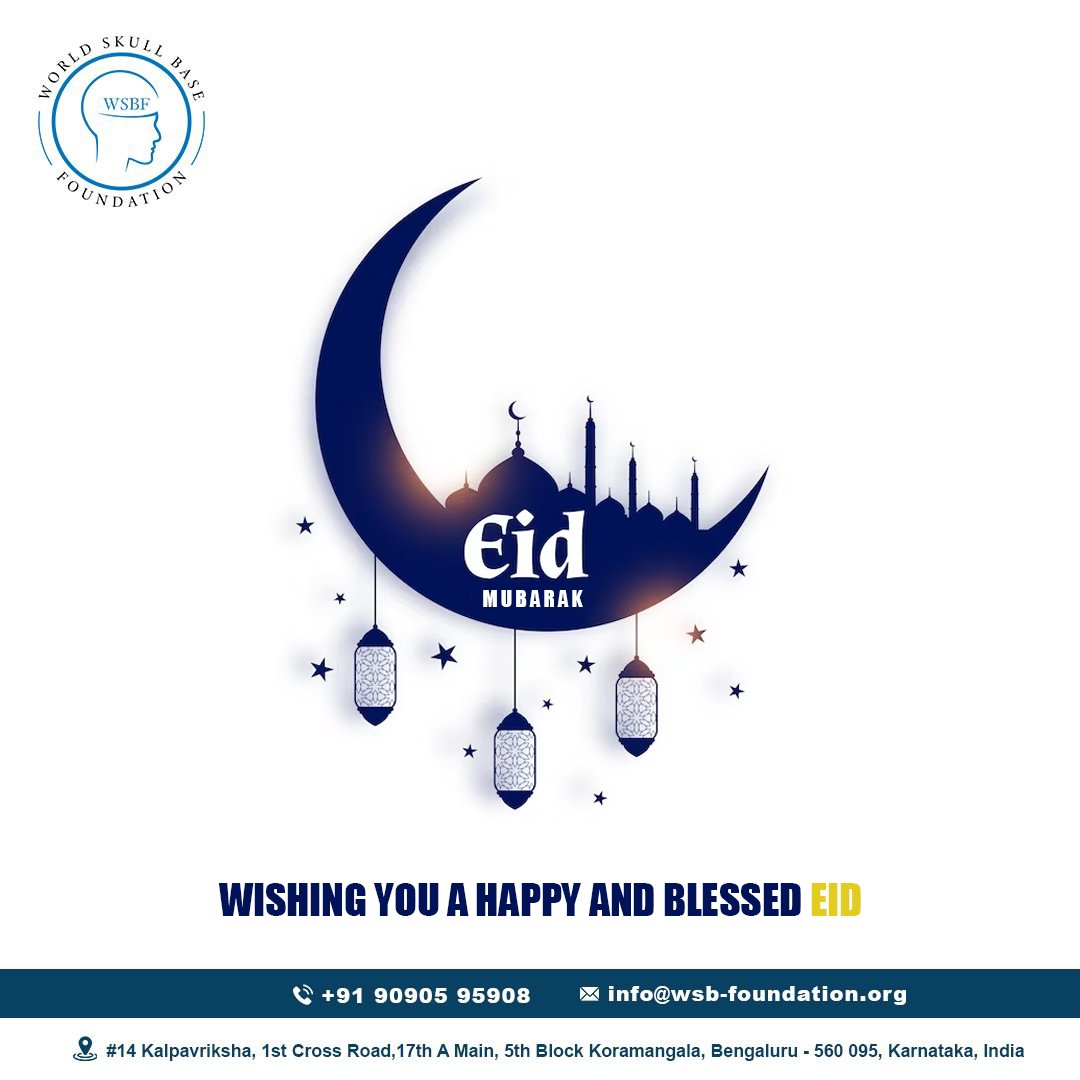 Wishing you all a Happy Eid!

#Eid #EidUlFitr #eidulfitr2023 #worldskullbasefoundation #skullbasesurgery #koramangala #bengaluru #India #wsbf #fellowshipdiplomas
