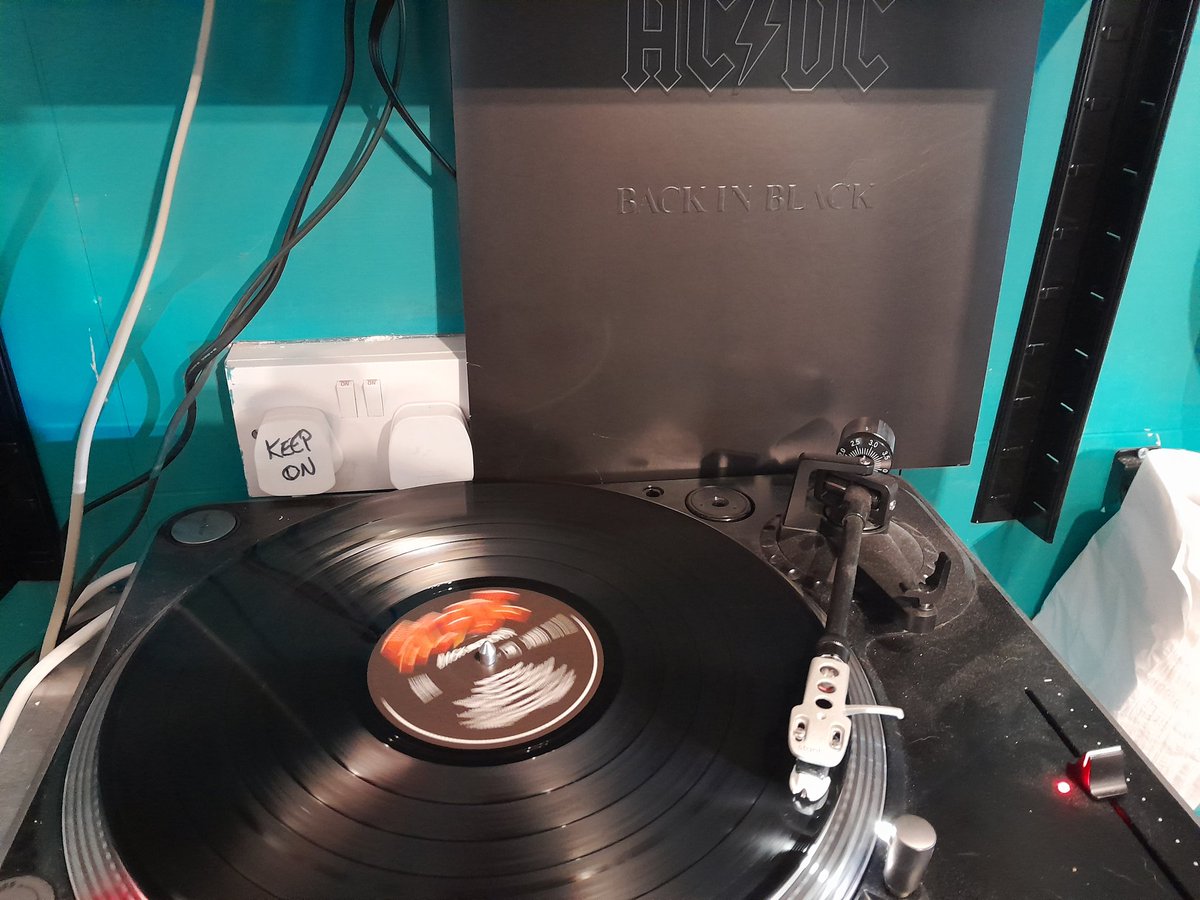 hollow_wall's tweet photo. This morning kicking us off is ACDC Black In Black #NowPlaying️ Shop open Today 11am-5pm come have a dig 💿🎶🎧🕵‍♂️ https://t.co/KDkBBVui8W
